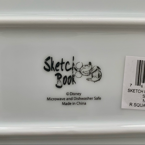 Disney Sketchbook Series 13” Rectangular Platter - Picture 15 of 16